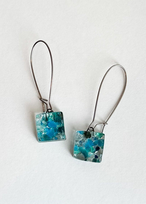 Motif Drop Earrings