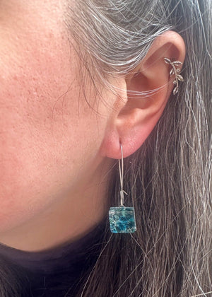 Motif Drop Earrings