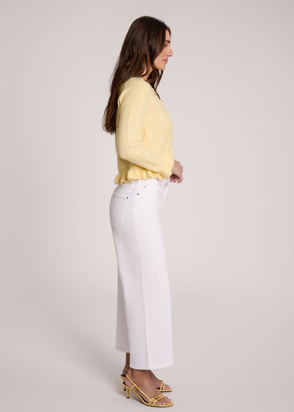 Lily Wide Leg Jeans | White Lotus