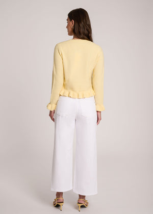 Lily Wide Leg Jeans | White Lotus