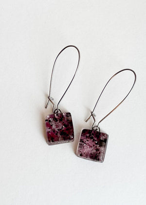 Motif Drop Earrings