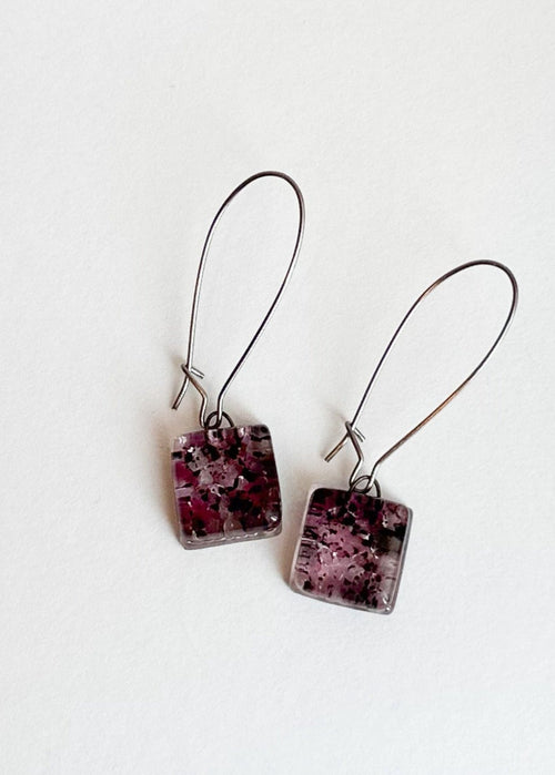 Motif Drop Earrings