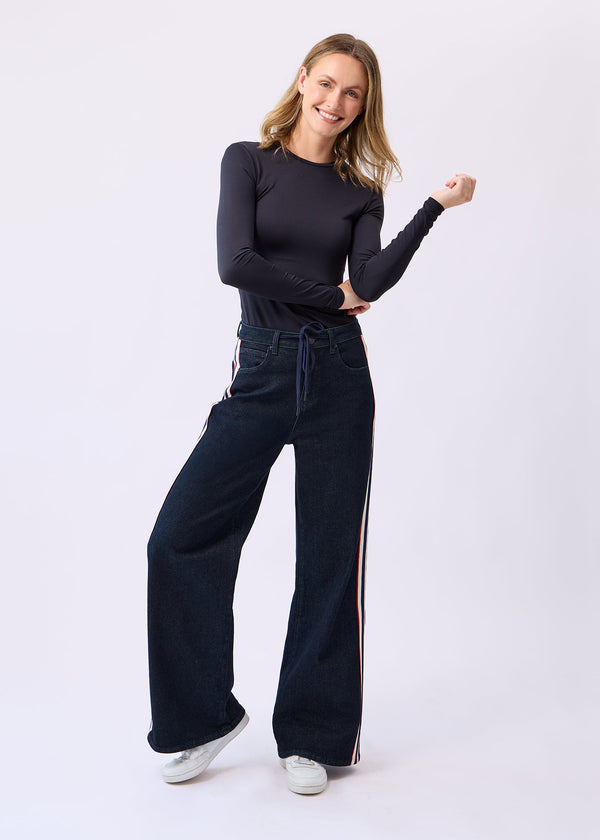 Lily Wide Leg Jeans | Aspen