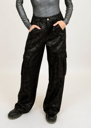 Black Cargo Pants
