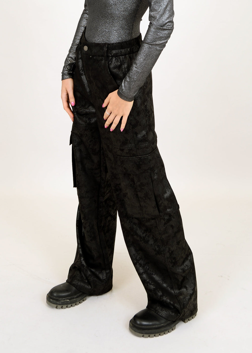 Black Cargo Pants
