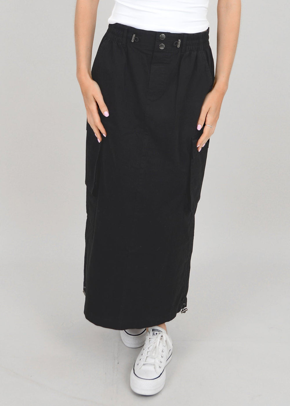 Suki Cargo Skirt | Black