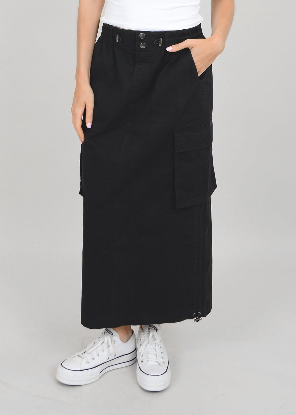 Suki Cargo Skirt | Black