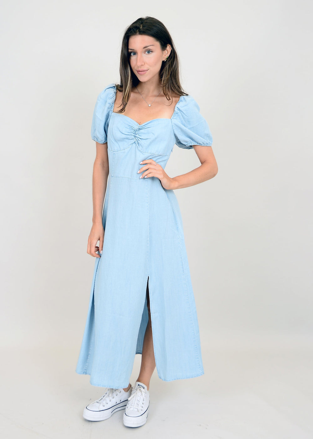 Blue Denim Dania Dress