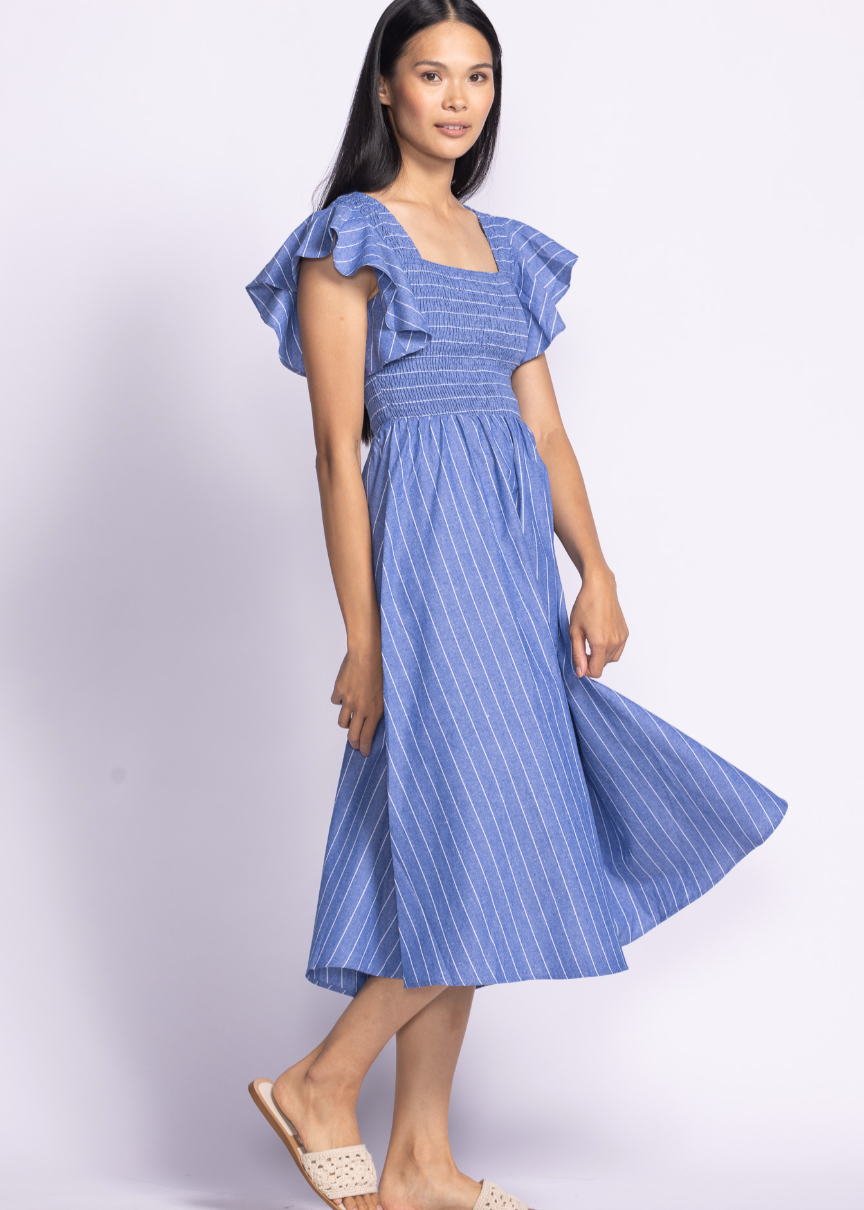 Camille Dress | Blue