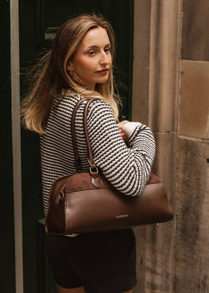 Eleanor Shoulder Bag | Chocolate