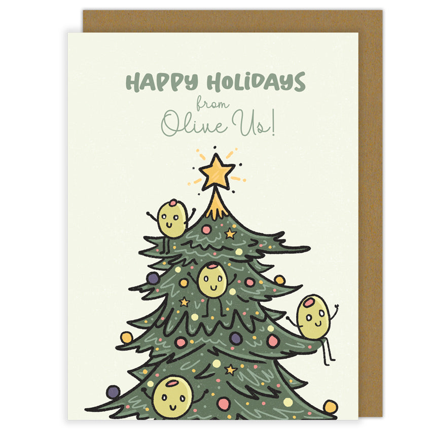 Happy Holidays From Olive Us
