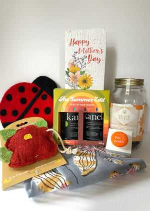 Bloom, Sip and Savour Gift Basket 🌼