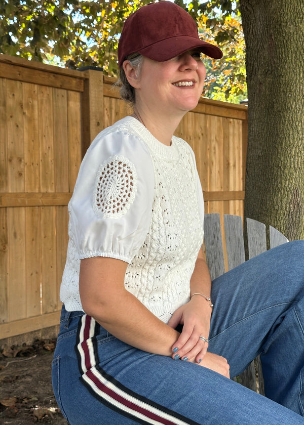 Bliss Sweater | White