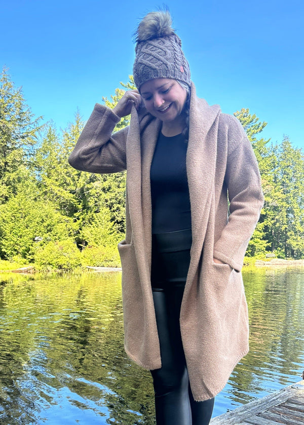 Women's camel coat