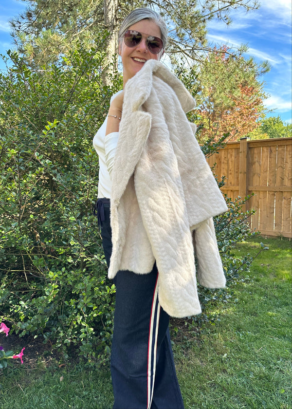 Fun Fur Jacket | Off White