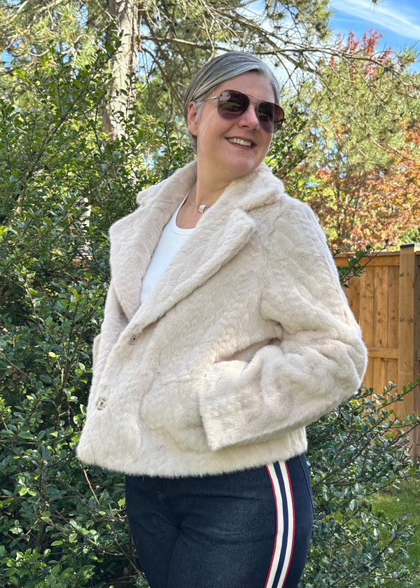 Fun Fur Jacket | Off White
