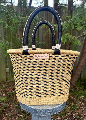 Tulip Shape Basket with Handles