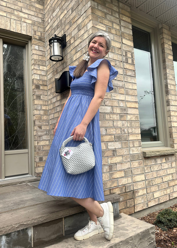 Camille Dress | Blue