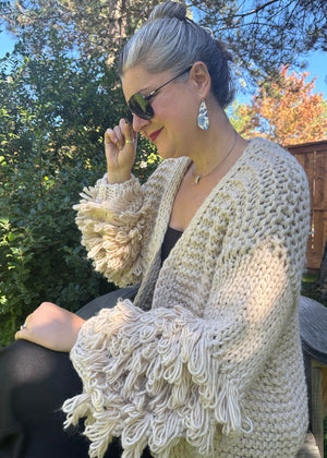 Palermo Chucky Cardigan | Beige