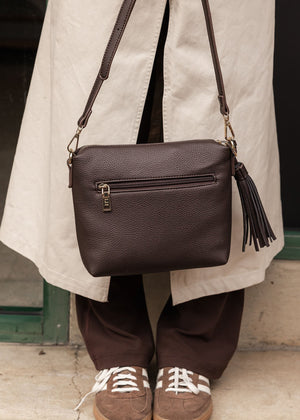 Kasey Crossbody Bag | Chocolate