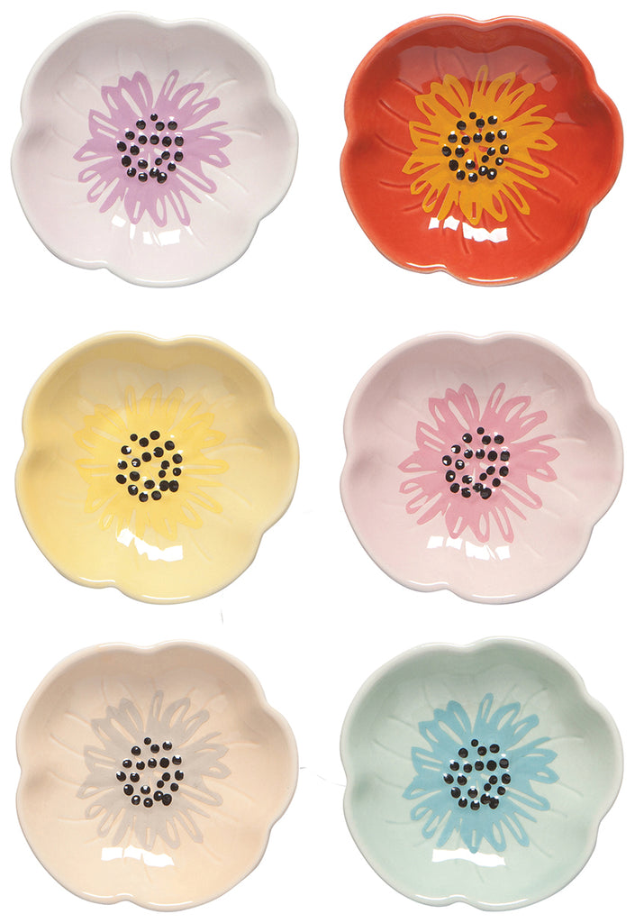 Flower Pinch Bowls 