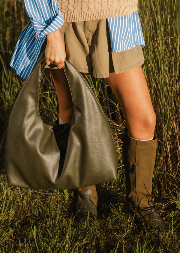 Monaco Shoulder Bag | Olive