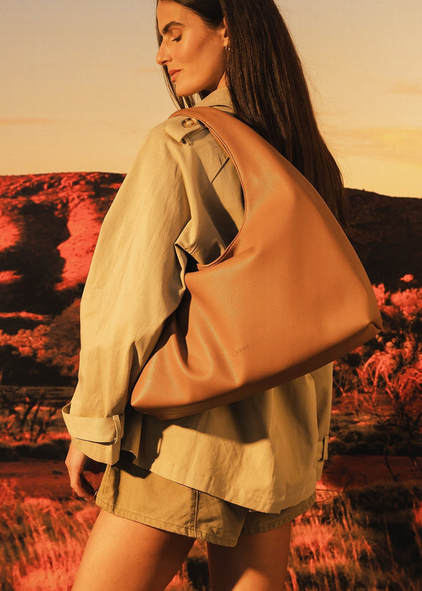 Monaco Shoulder Bag | Toffee