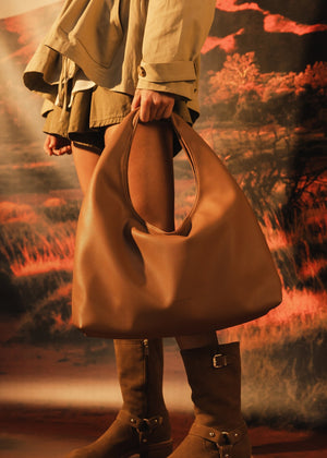 Monaco Shoulder Bag | Toffee