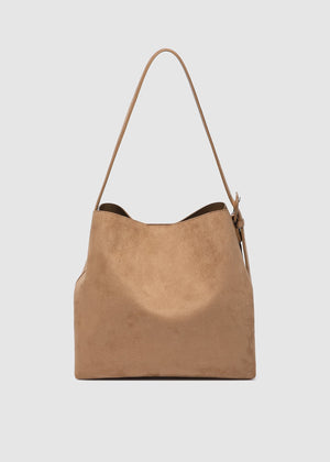 Peyton Shoulder Bag | Suede Honey