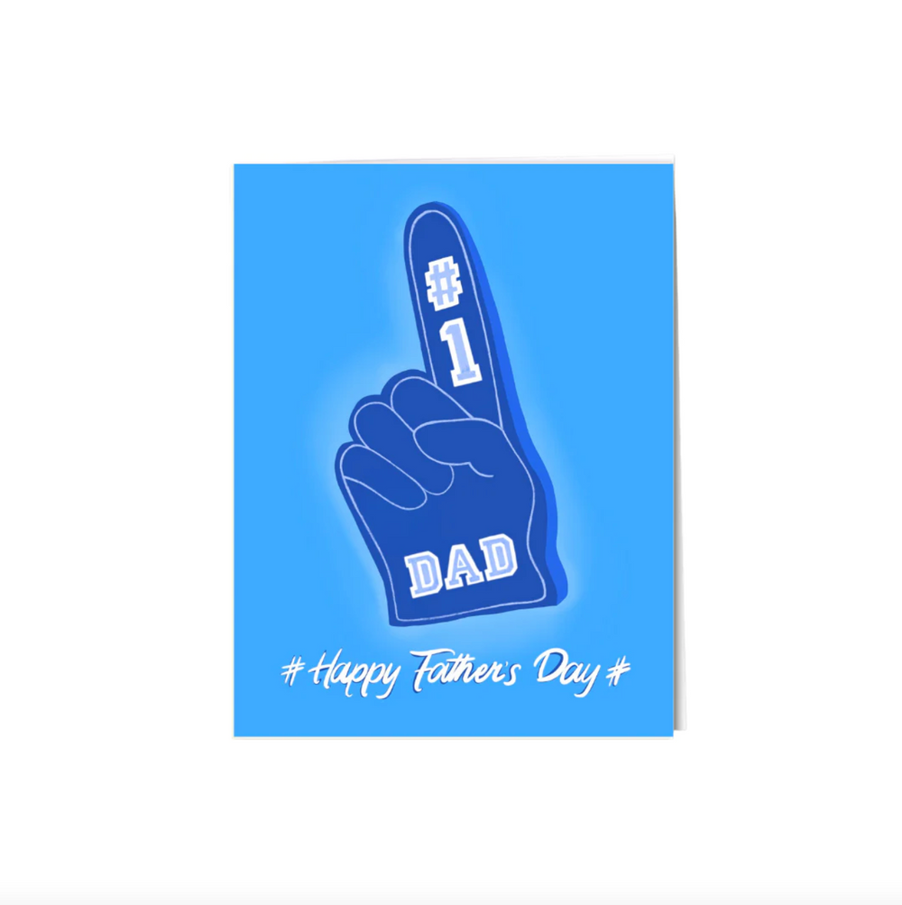#1 Dad Foam Finger