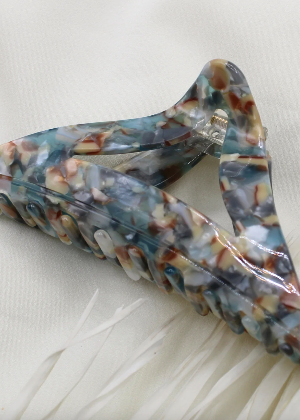 Sophie Cellulose Acetate Hair Claw Clips