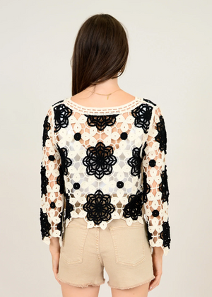 lace pullover