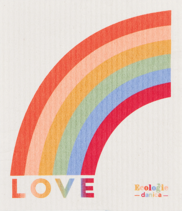Rainbow Swedish Sponge Cloth