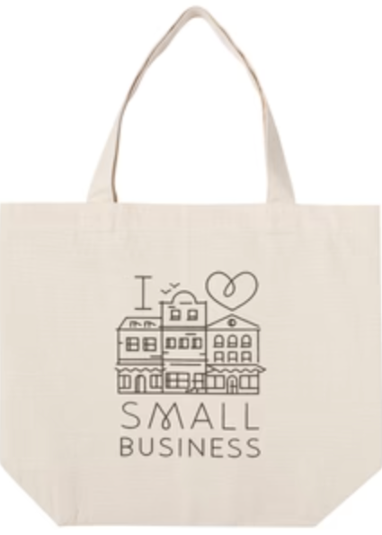 I Heart Small Business Tote Bag