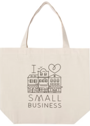 I Heart Small Business - Tote Bag