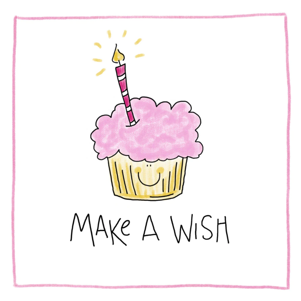 Make a wish greeting card