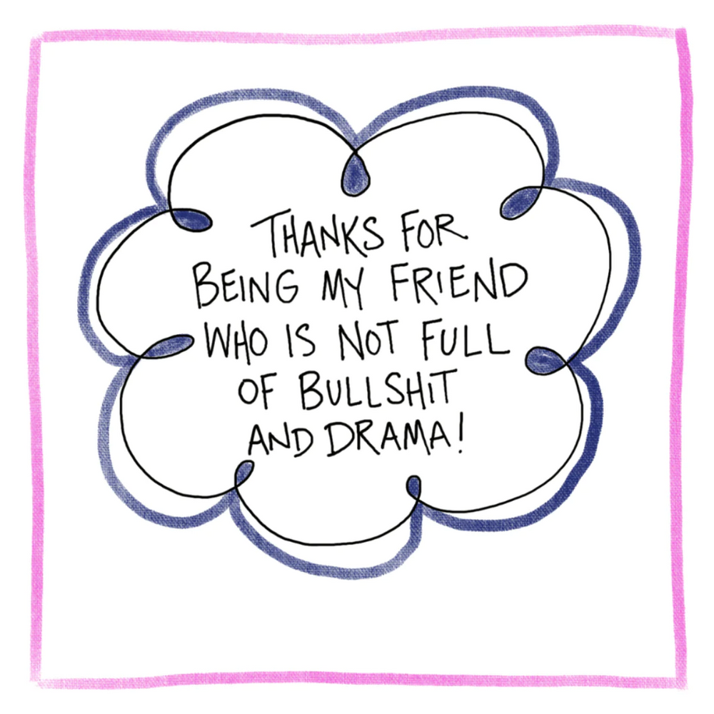 Friendship greeting card
