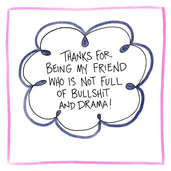 Friendship greeting card