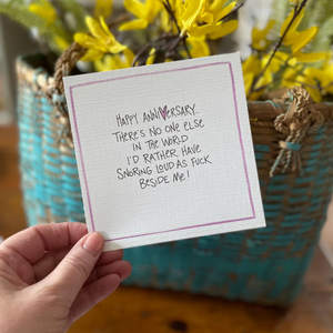 Anniversary greeting cards