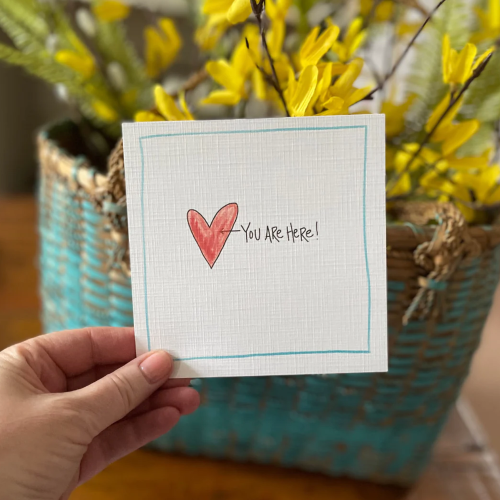 Heart greeting card