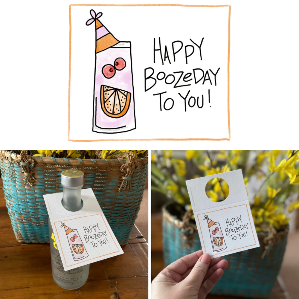 Happy Boozeday Greeting Card