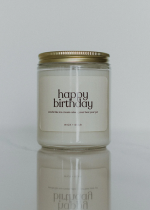 Happy Birthday Candle