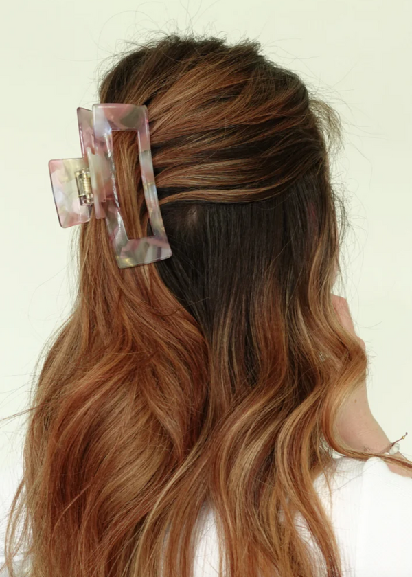 Aven Cellulose Acetate Hair Claw Clips