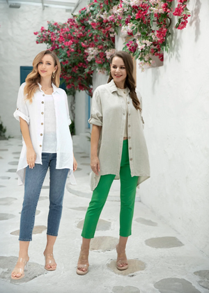 Button up linen shirt