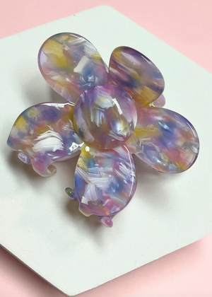 Hana Cellulose Acetate Hair Claw Clips