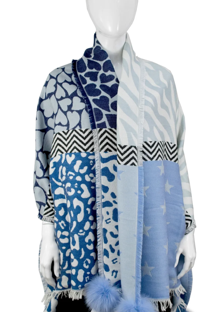 Heart scarf