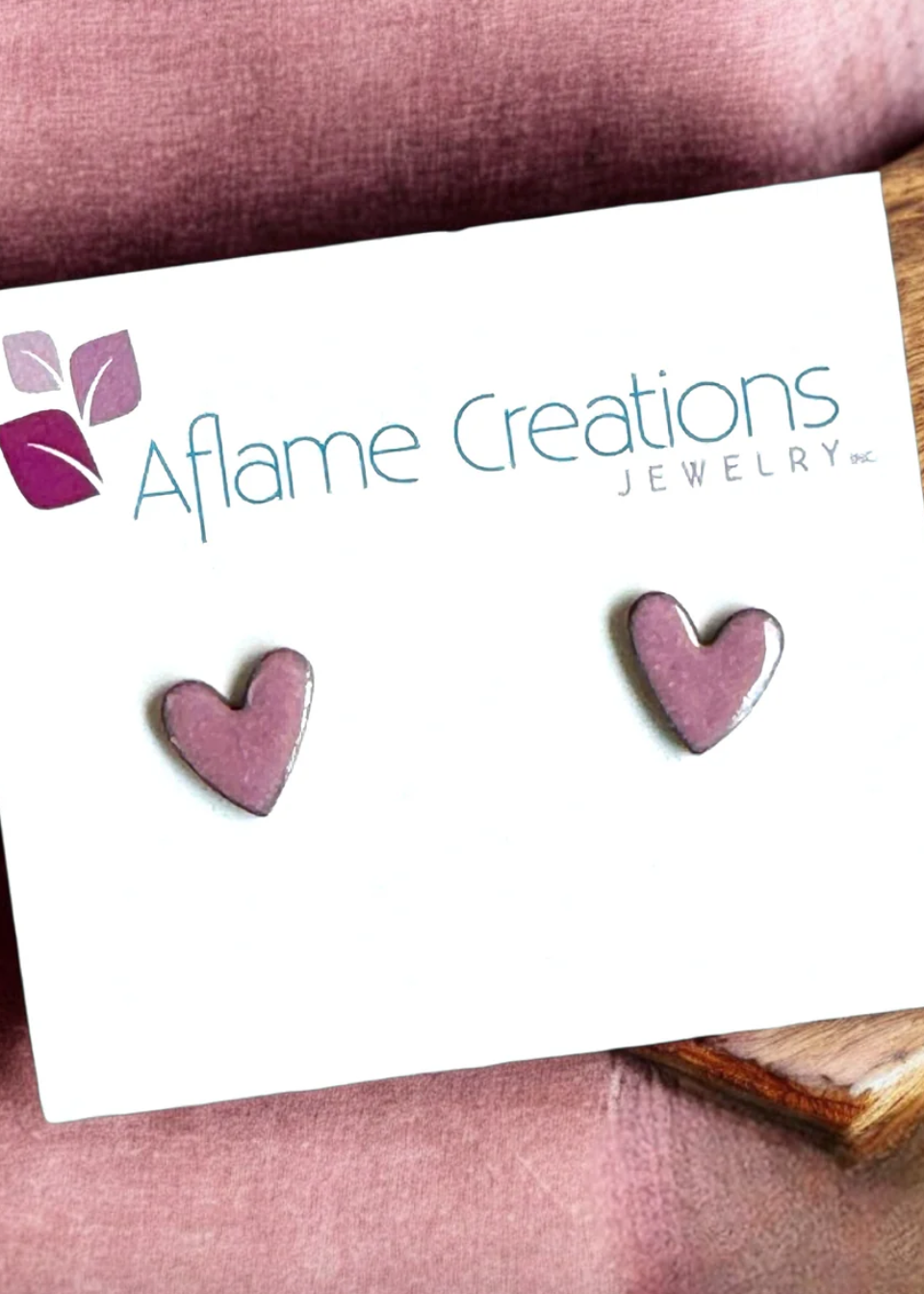 Heart Stud Earrings