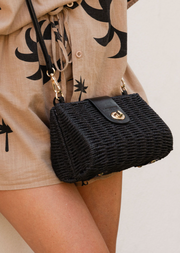 Ophelia Crossbody Bag | Black