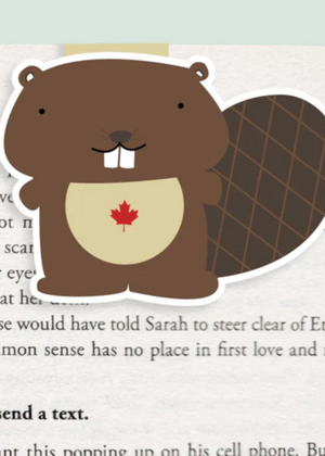 Beaver Magnetic Bookmark (Jumbo)