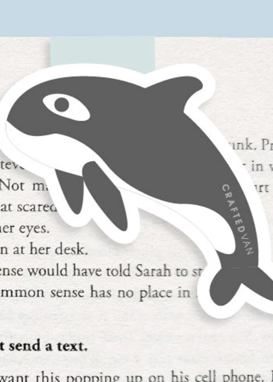 Orca Magnetic Bookmark (Jumbo)